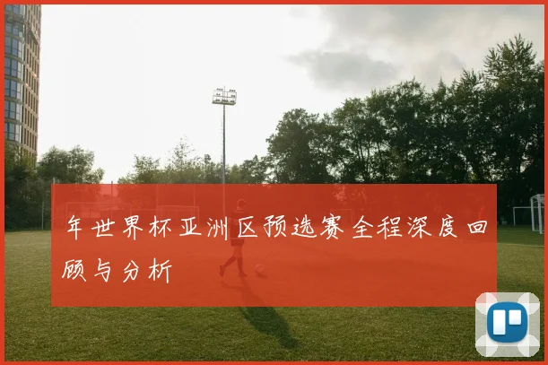 年世界杯亚洲区预选赛全程深度回顾与分析